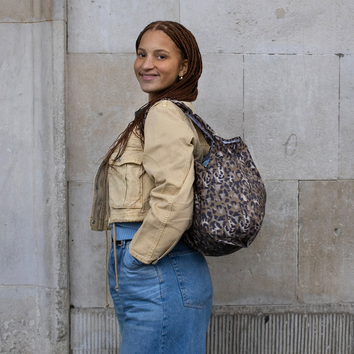 Kind Bag Reusable Bag Medium Leopard
