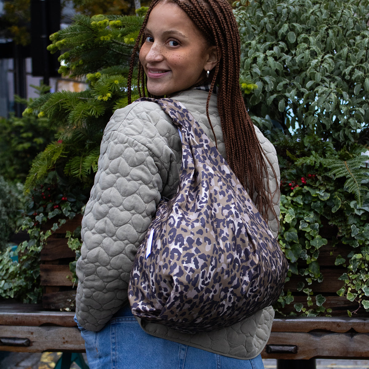 Kind Bag Reusable Bag Medium Leopard