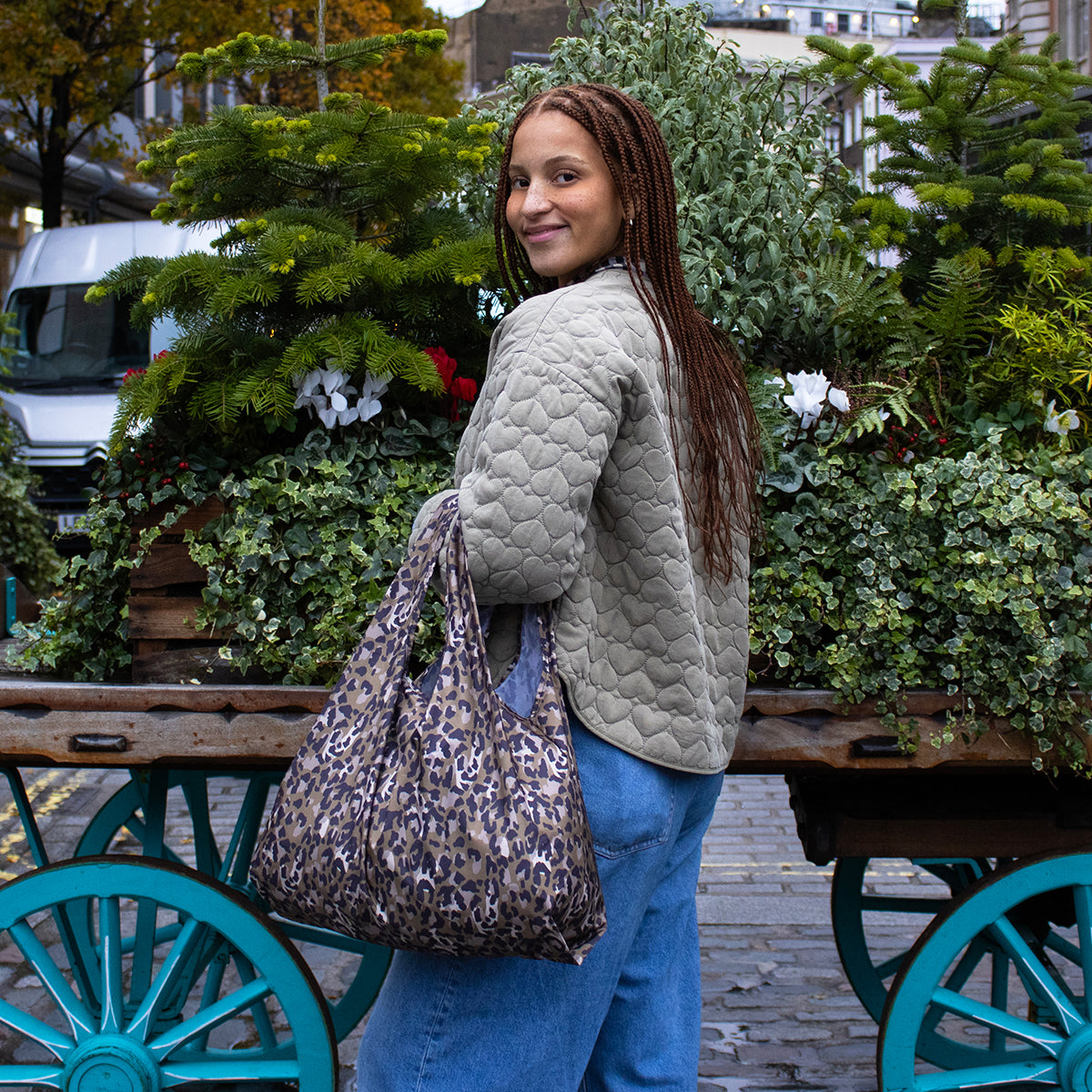 Kind Bag Reusable Bag Medium Leopard