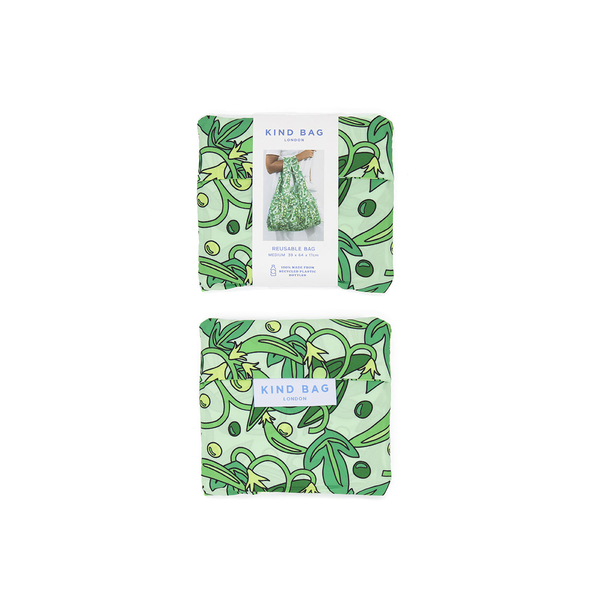 Kind Bag Reusable Bag Medium Peas