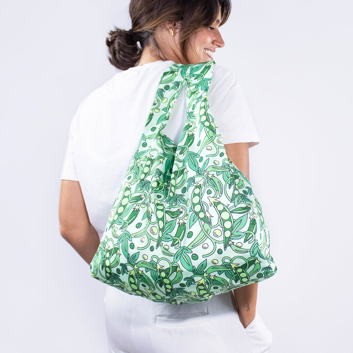 Kind Bag Reusable Bag Medium Peas