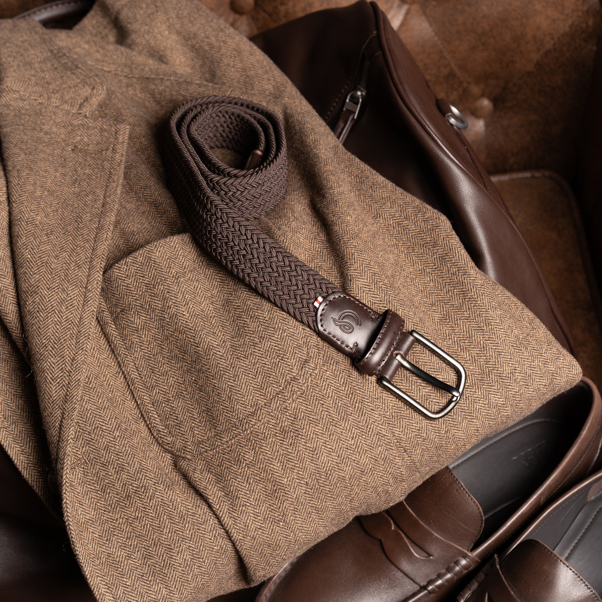 La Boucle La Boucle Mono BB Mayfair Woven Belt Woven Belt