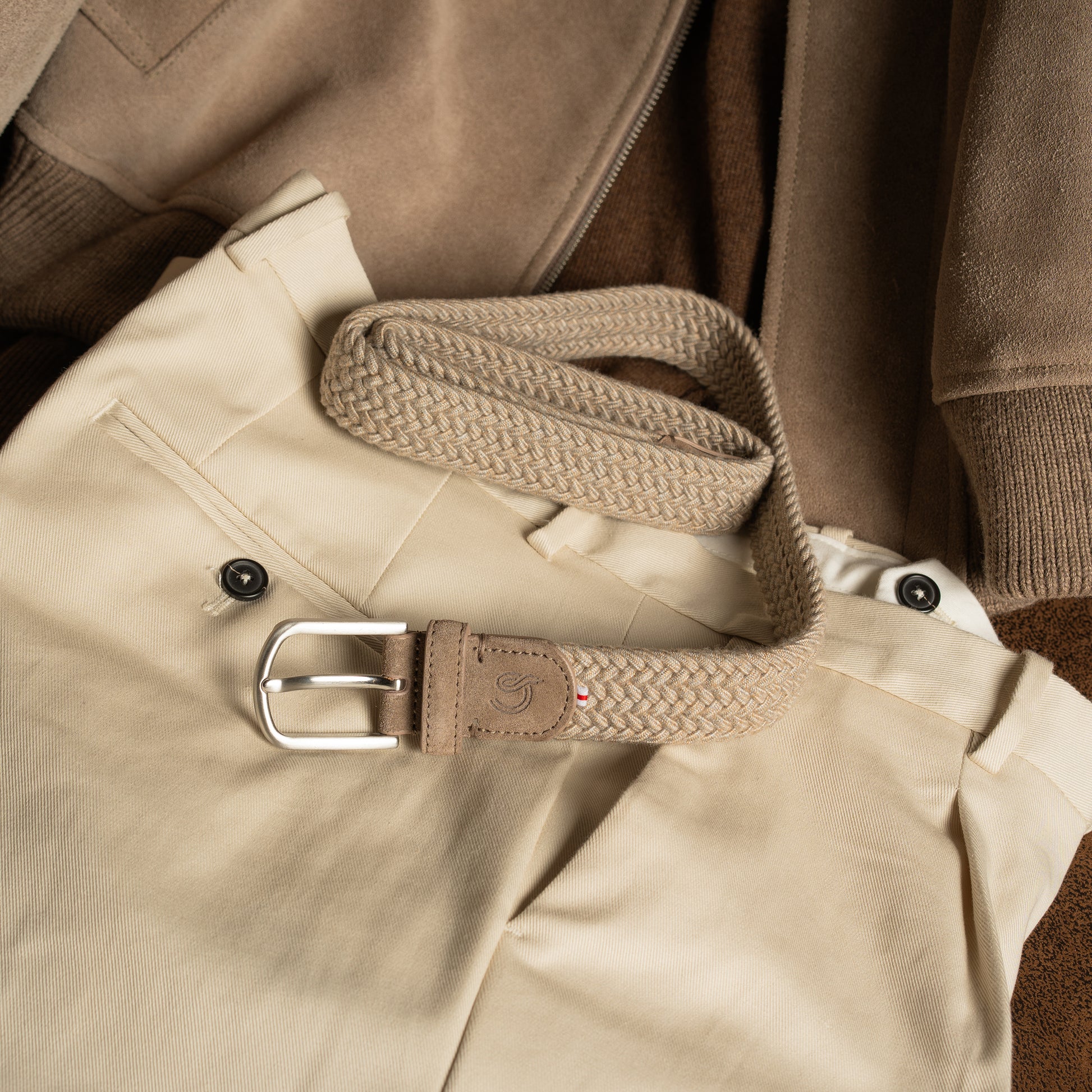 La Boucle La Boucle Wool Mono Aberdeen Woven Belt Woven Belt