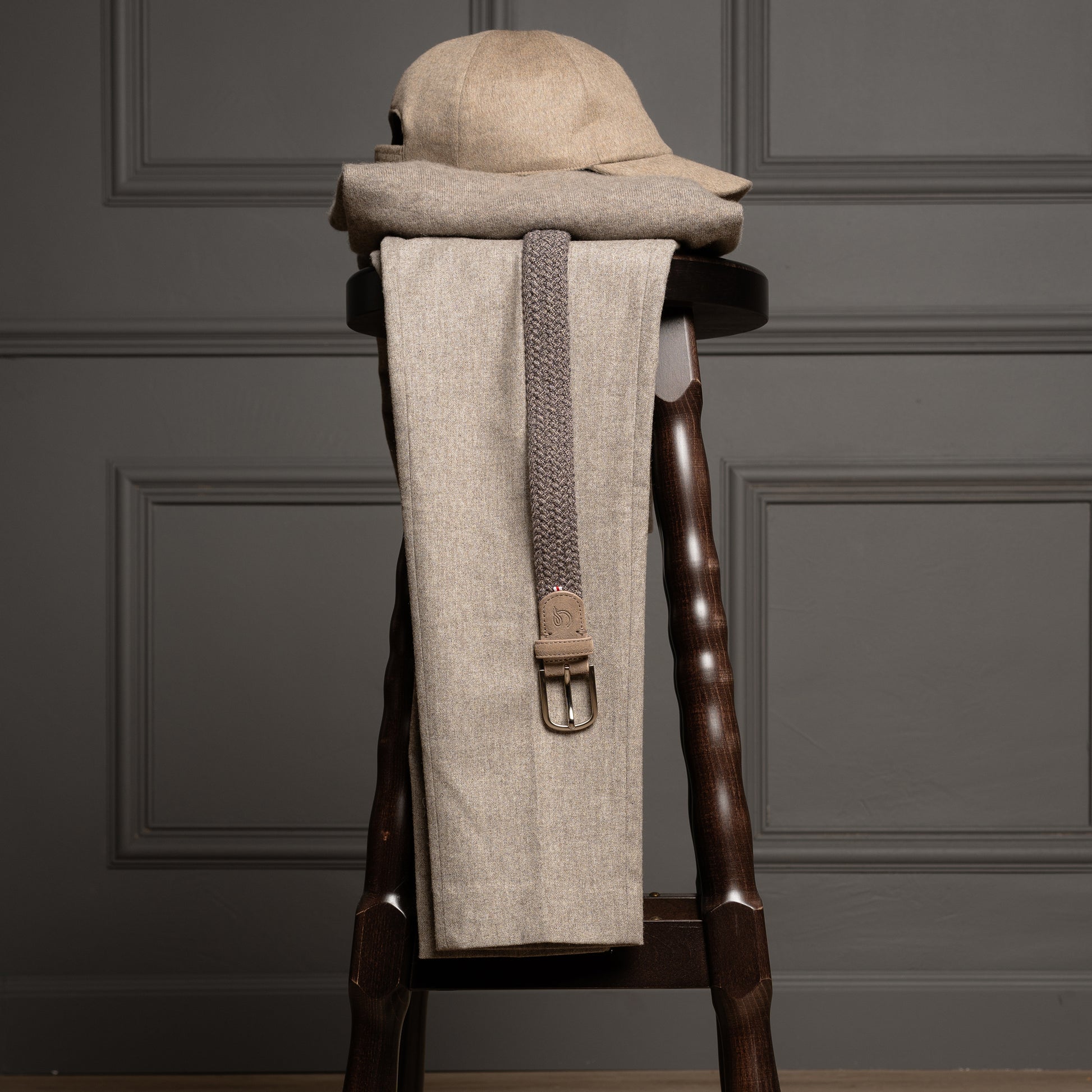 La Boucle La Boucle Wool Mono Inverness Woven Belt Woven Belt