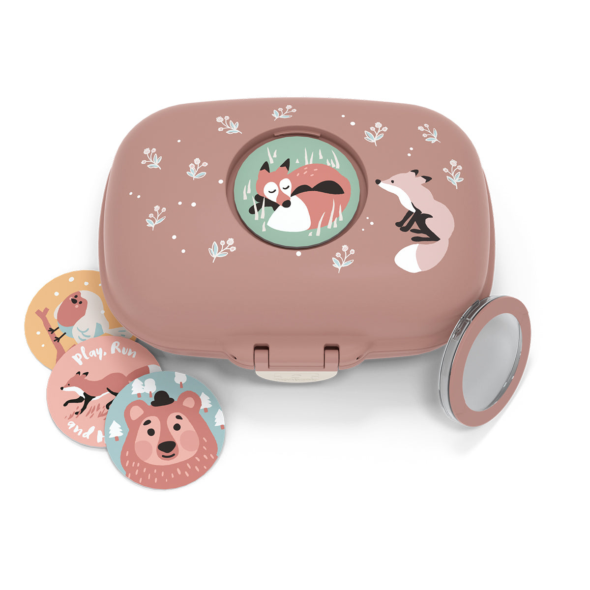 Monbento MB Kids Gram Graphic Cinnamon Fox Snack Box Snack Box