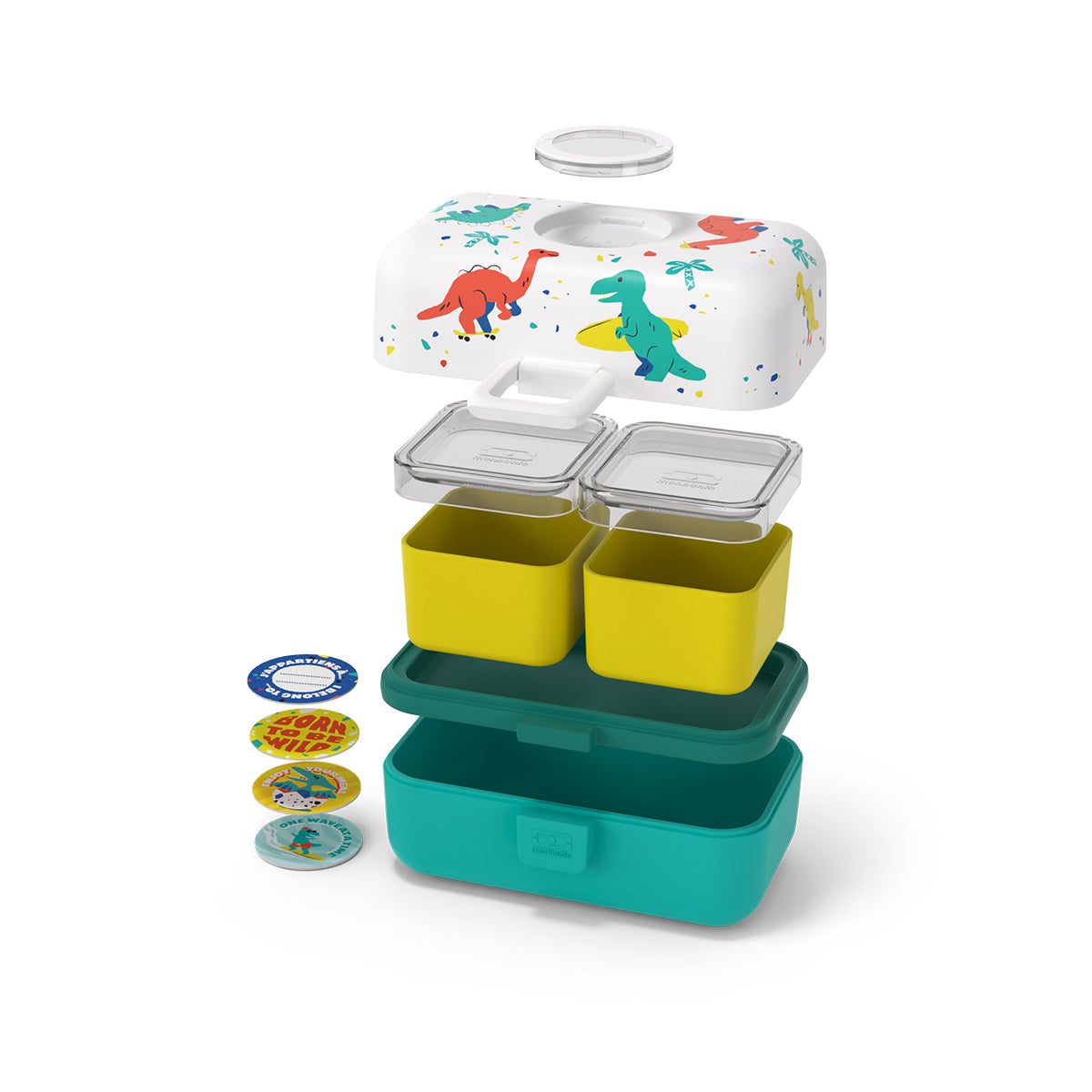 Monbento MB Kids Tresor Graphic Dino Kids Lunch Box Kids Lunch Box