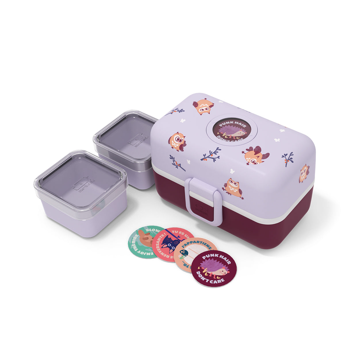 Monbento MB Kids Tresor Graphic Owly Kids Lunch Box Kids Lunch Box