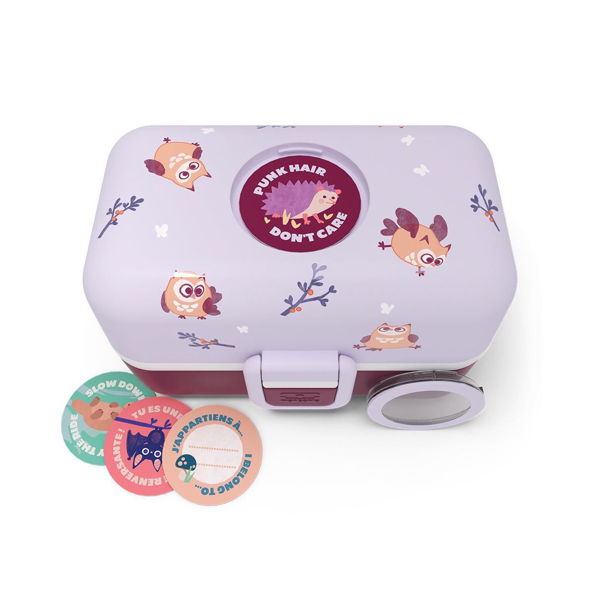 Monbento MB Kids Tresor Graphic Owly Kids Lunch Box Kids Lunch Box