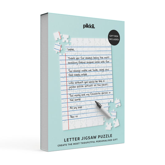 Pikkii Jigsaw Puzzle Kit Letter