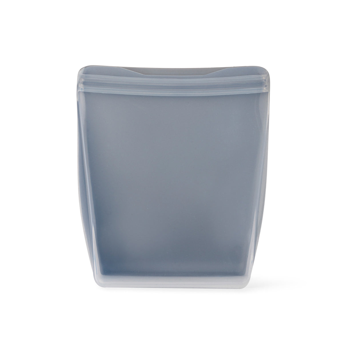 Reusable Silicone Bag Stand Up 1L Slate