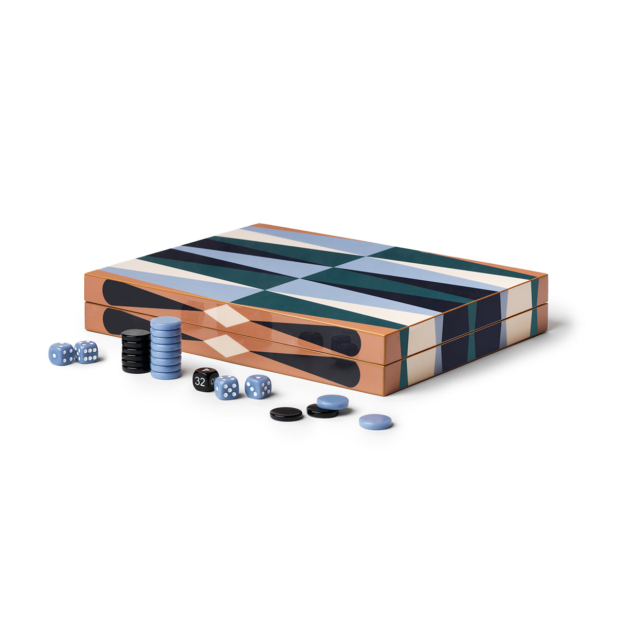 Printworks Classic Games Backgammon Lacquered