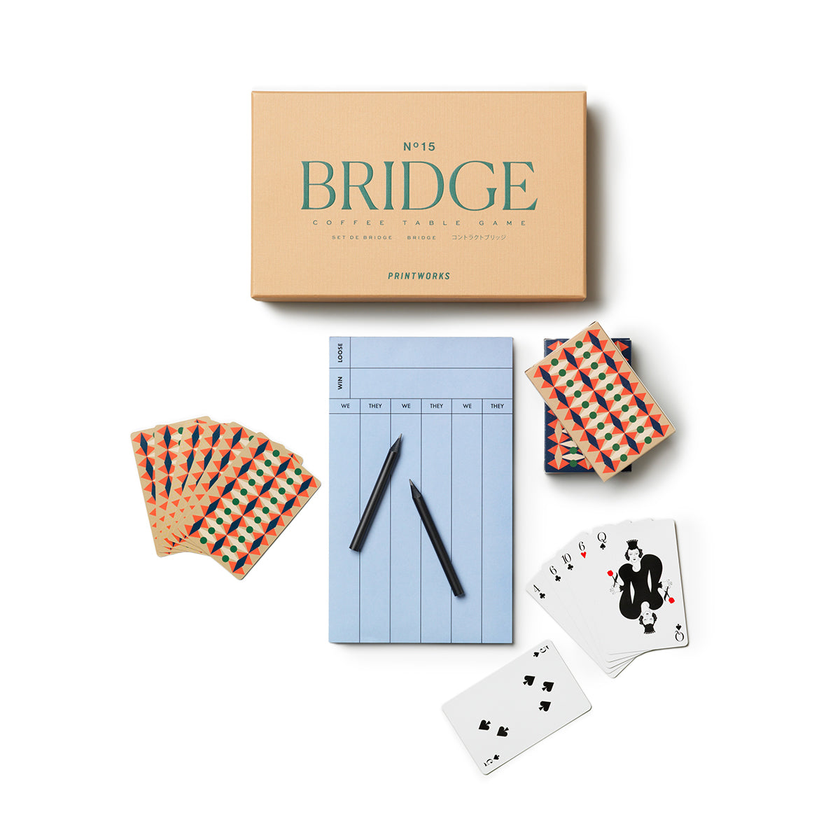 Printworks Classic Games Bridge Set