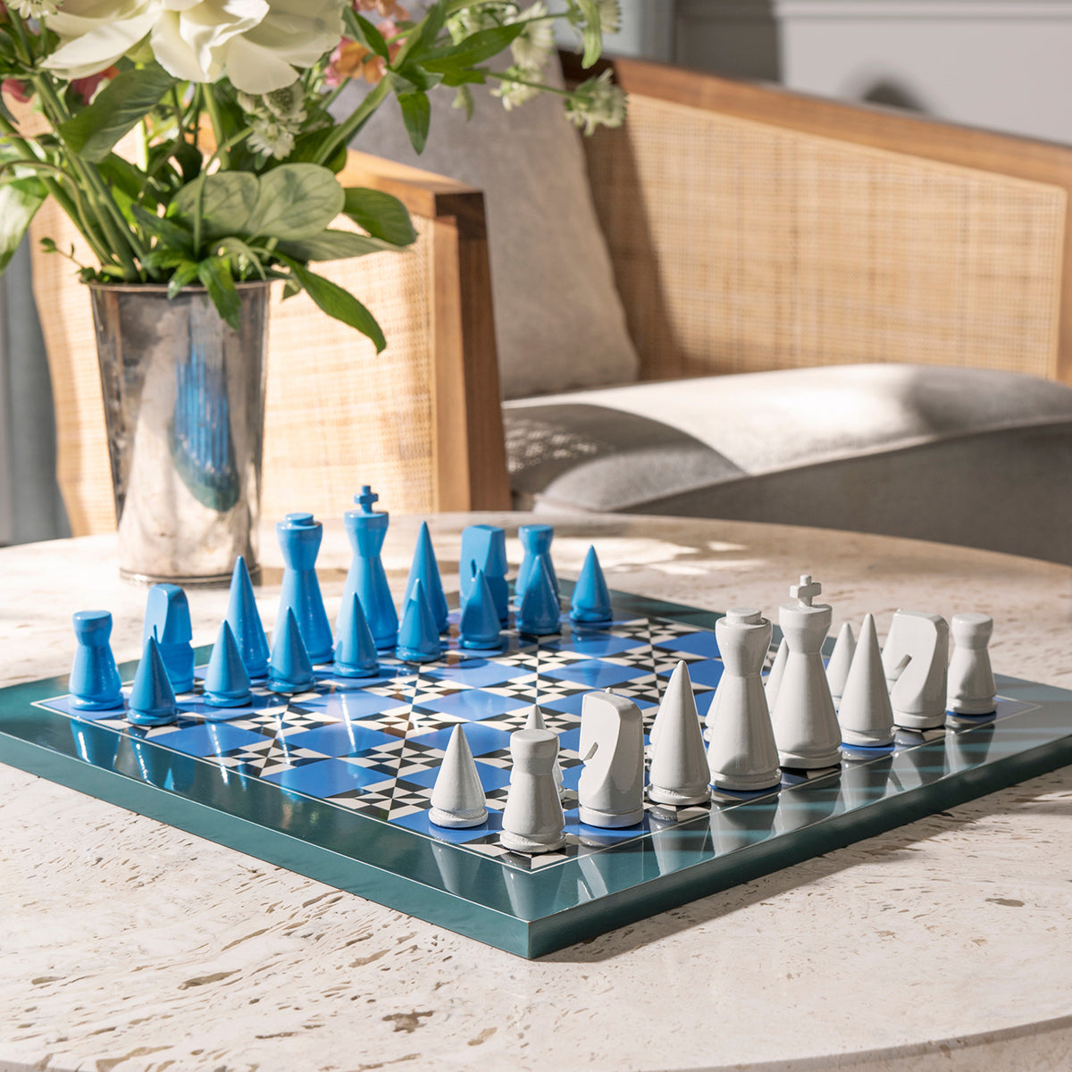 Printworks Classic Games Chess Lacquered Poseidon