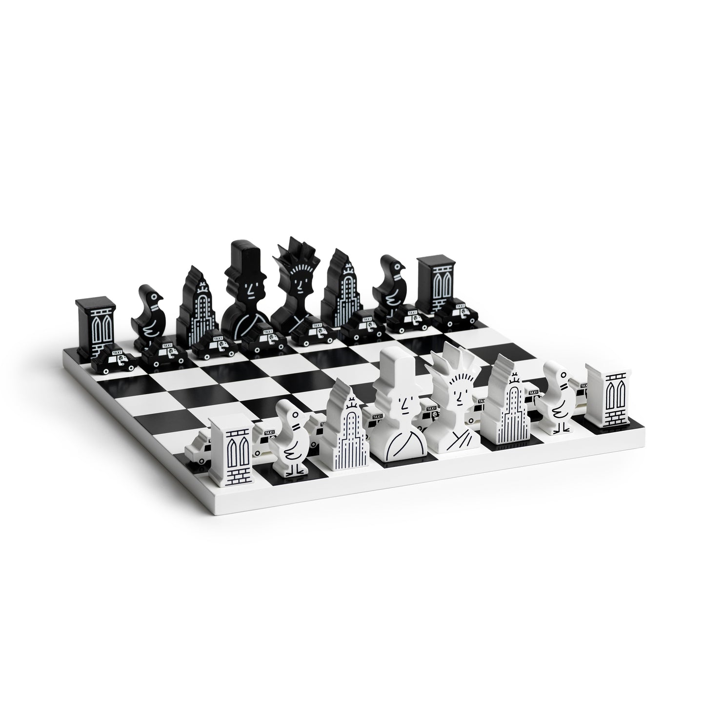 Printworks Classic Games Chess New Yorker Edition