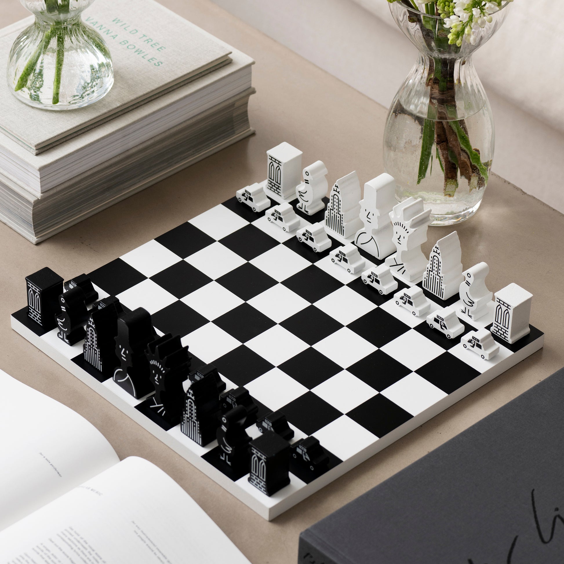 Printworks Classic Games Chess New Yorker Edition