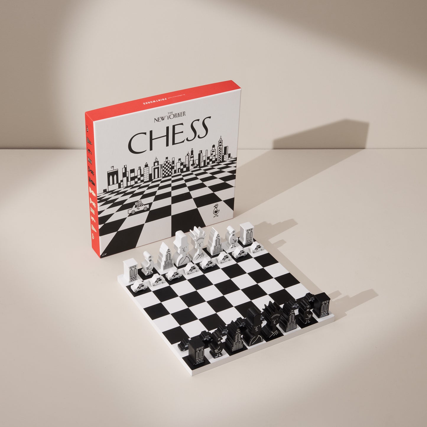 Printworks Classic Games Chess New Yorker Edition