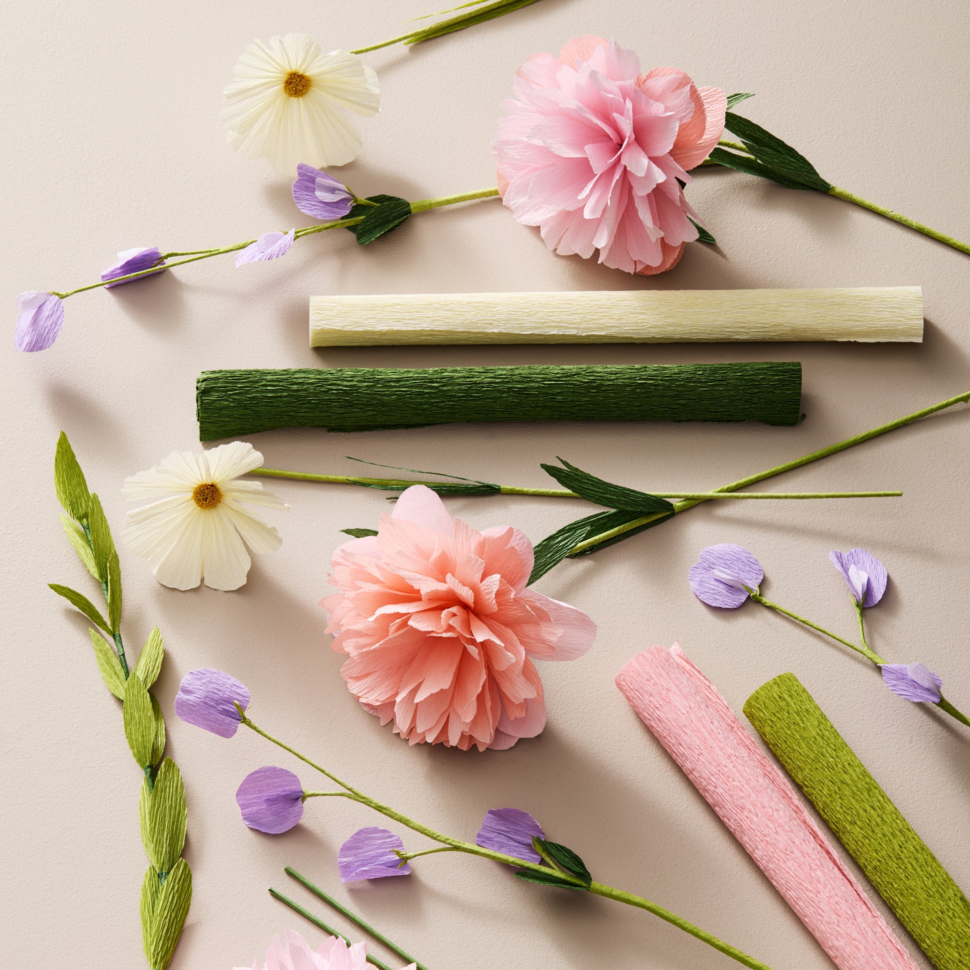 Printworks Crepe Paper Flower Set