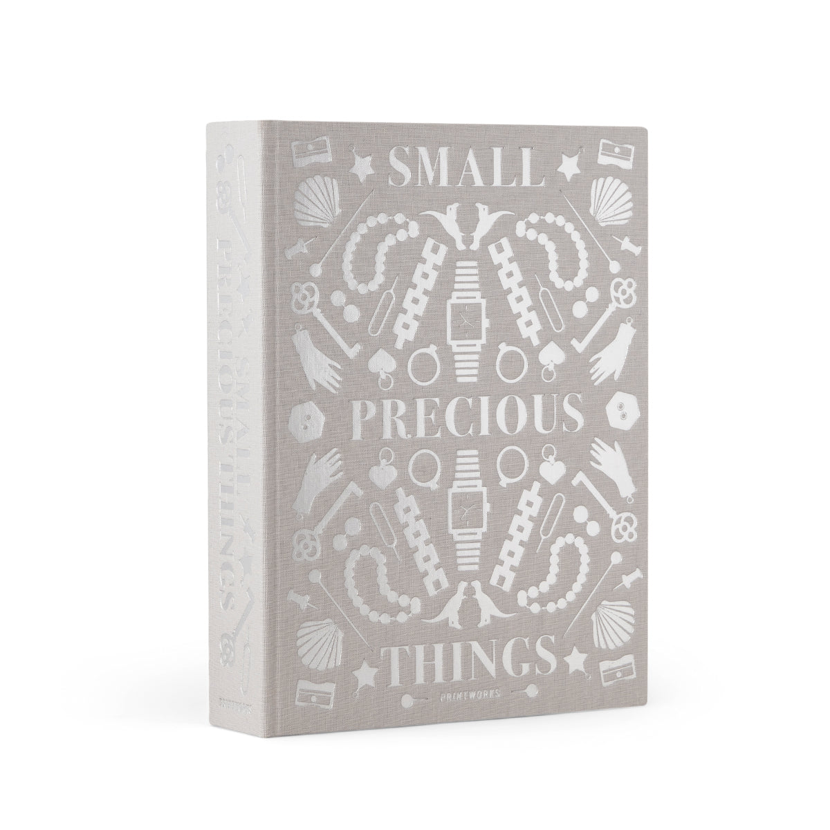 Storage Box Precious Things Grey