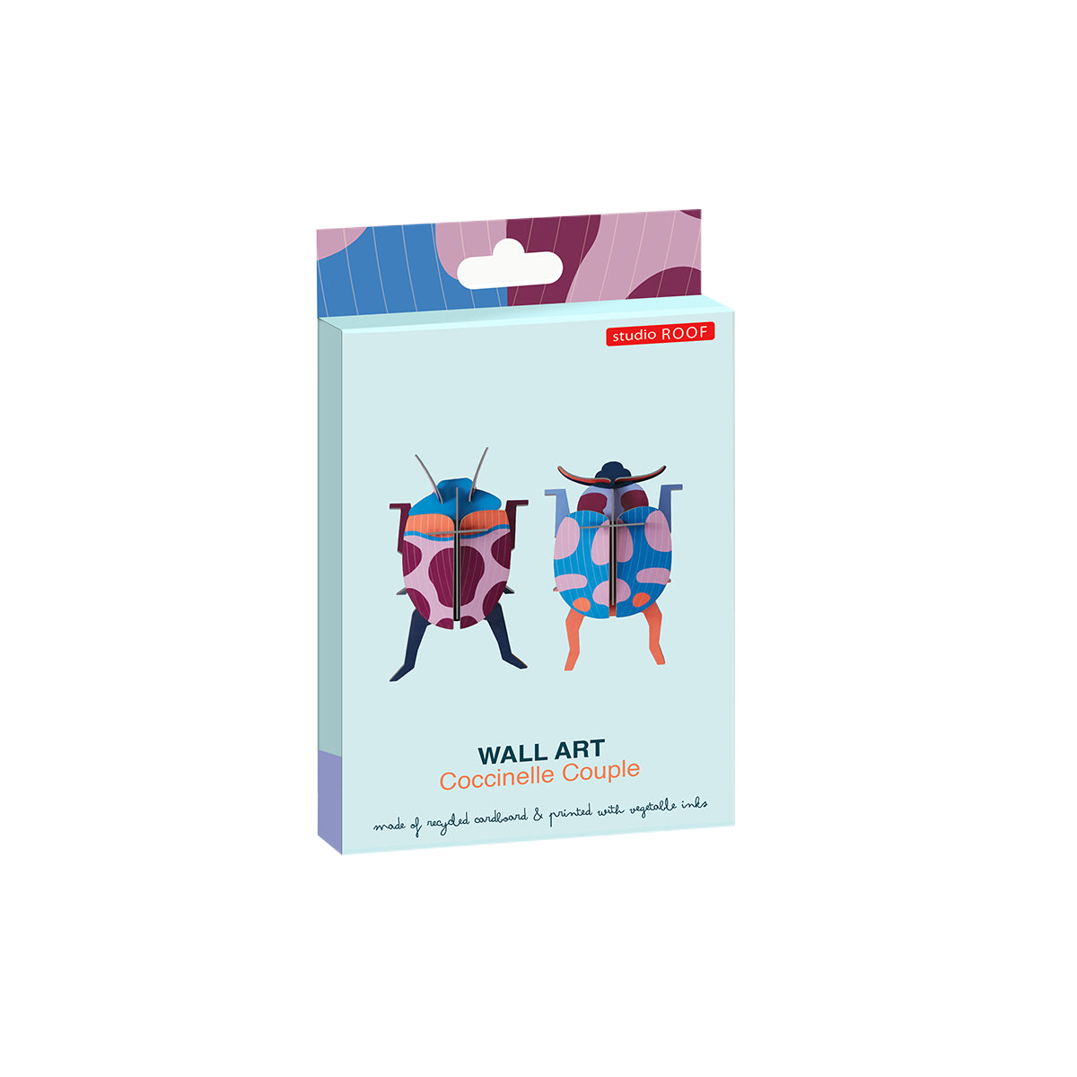 Studio Roof Wall Art Beetles (B7) Coccinelle Couple