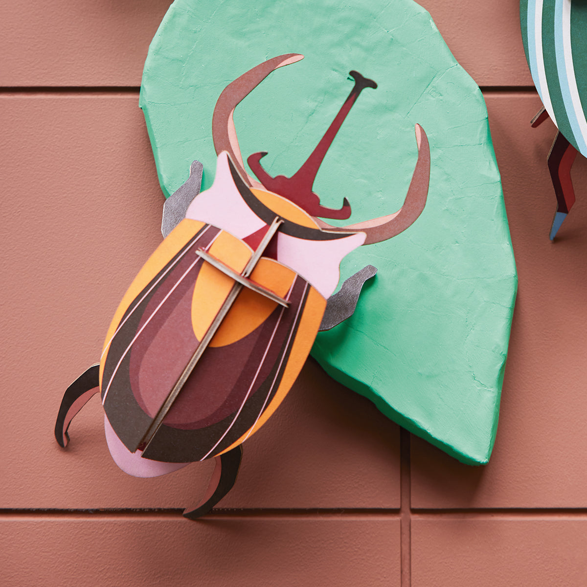 Studio Roof Wall Art Beetles (B7) Elephant Beetle