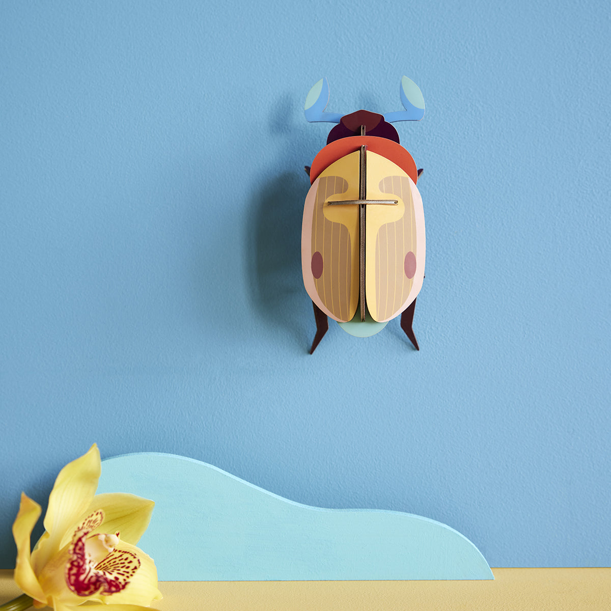 Studio Roof Wall Art Beetles (B7) Lemon Fruit Beetle