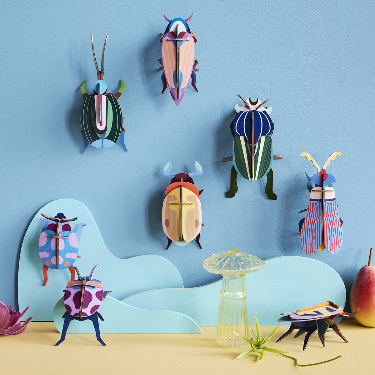 Studio Roof Wall Art Beetles (B7) Mimela Scarab Beetle