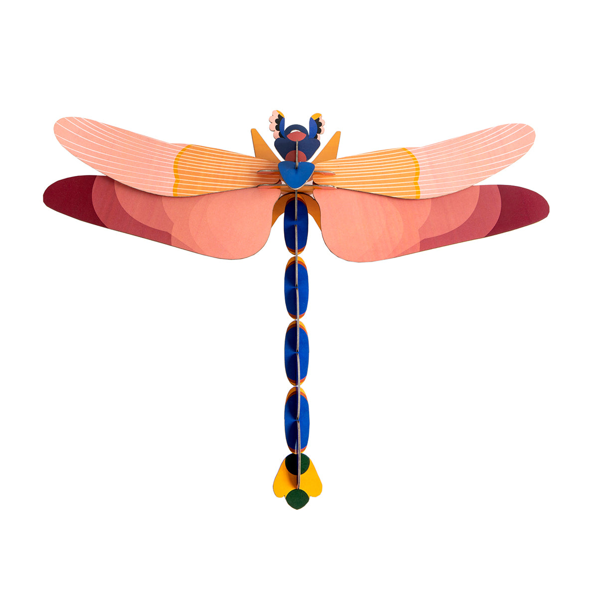Studio Roof Wall Art Butterflies (A4) Pink Dragonfly
