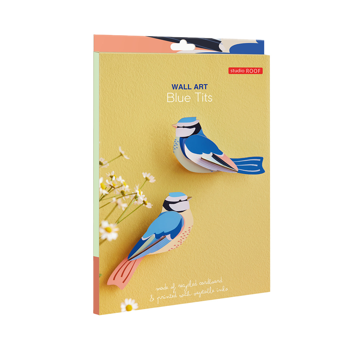 Studio Roof Wall Art Garden Birds (B6) Blue Tits