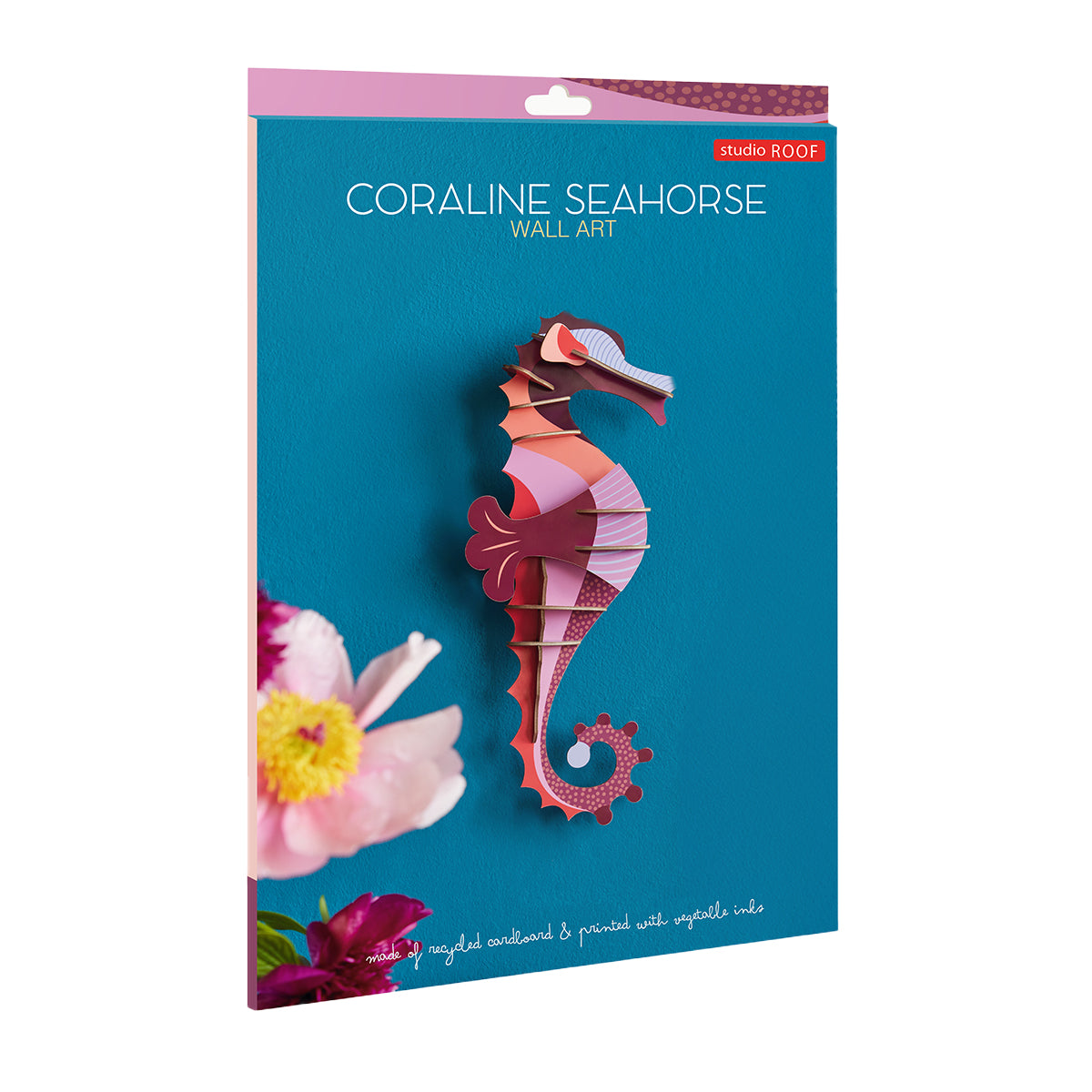 Studio Roof Wall Art Sea Creatures (A4) Coraline Seahorse