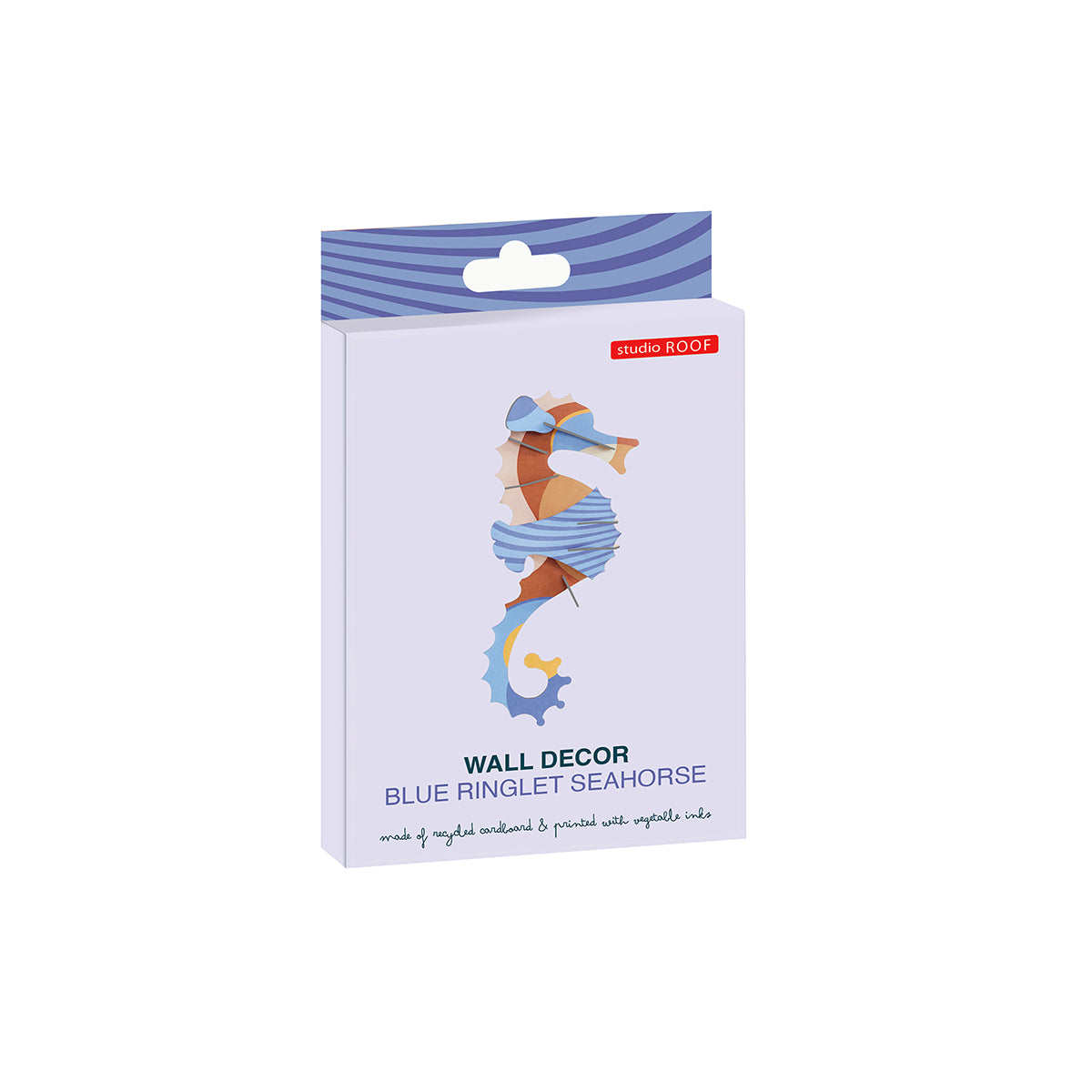 Studio Roof Wall Art Sea Creatures (B7) Blue Ringlet Seahorse