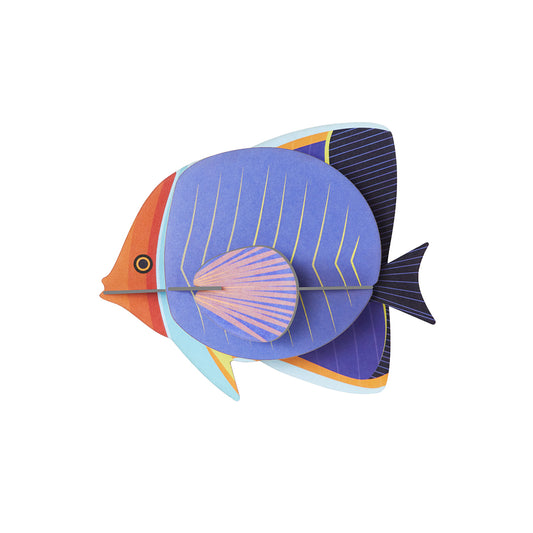 Studio Roof Wall Art Sea Creatures (B7) Butterflyfish