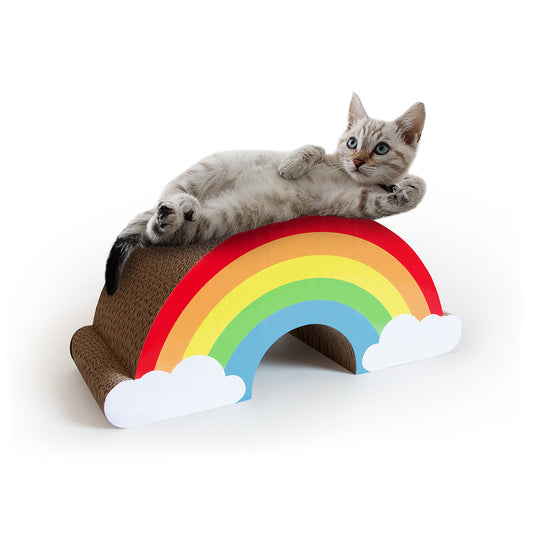 Cat Playhouse Scratch Rainbow