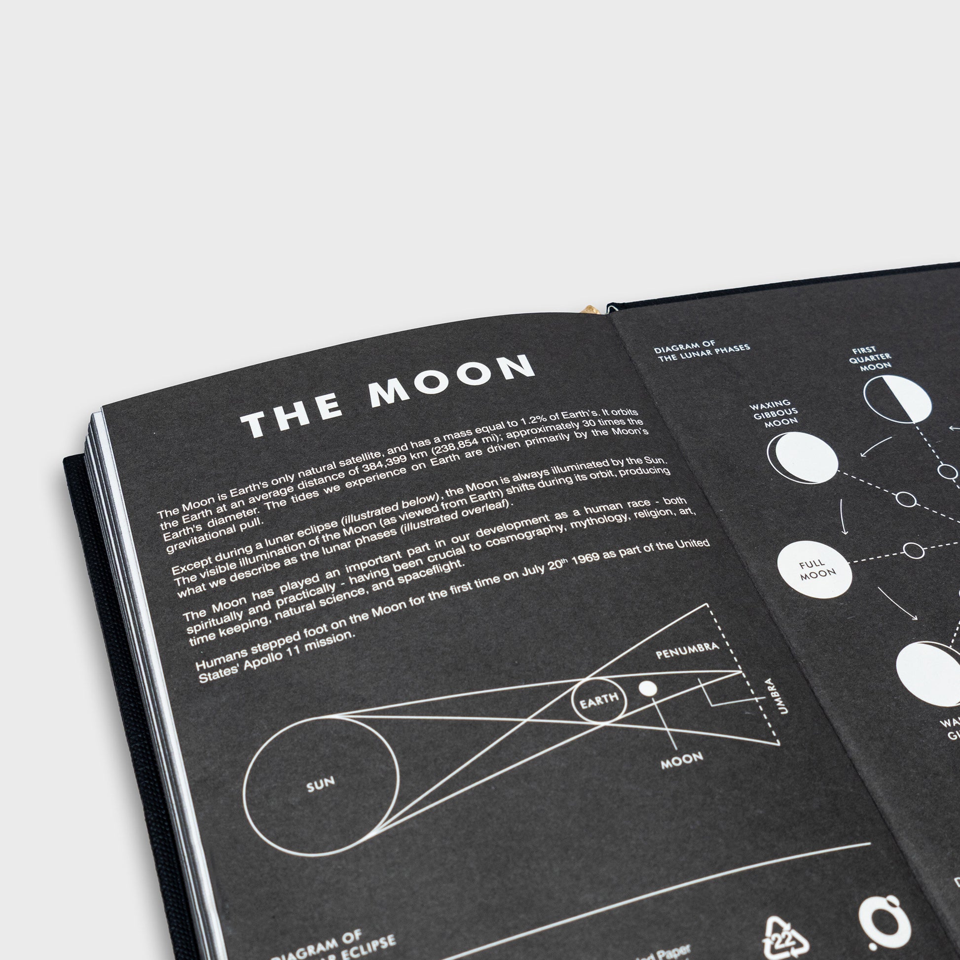 Suck UK Notebook Moon