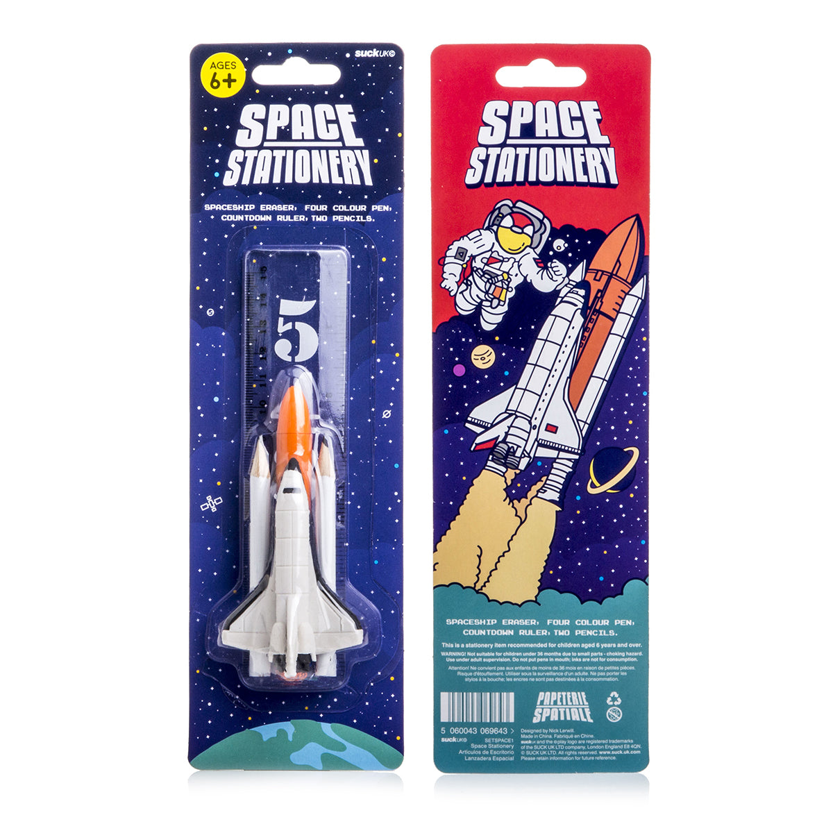 Suck UK Space Stationery