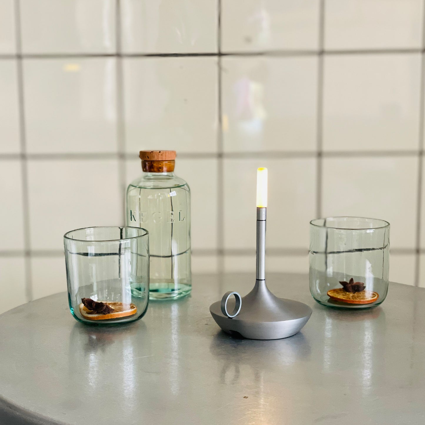 Wick Wick S Aluminium LED Candlestick Lamp LED Candlestick Lamp