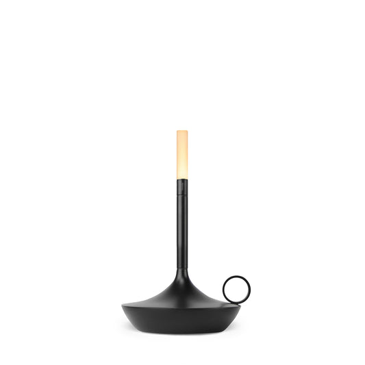 Wick Wick S Black LED Candlestick Lamp LED Candlestick Lamp