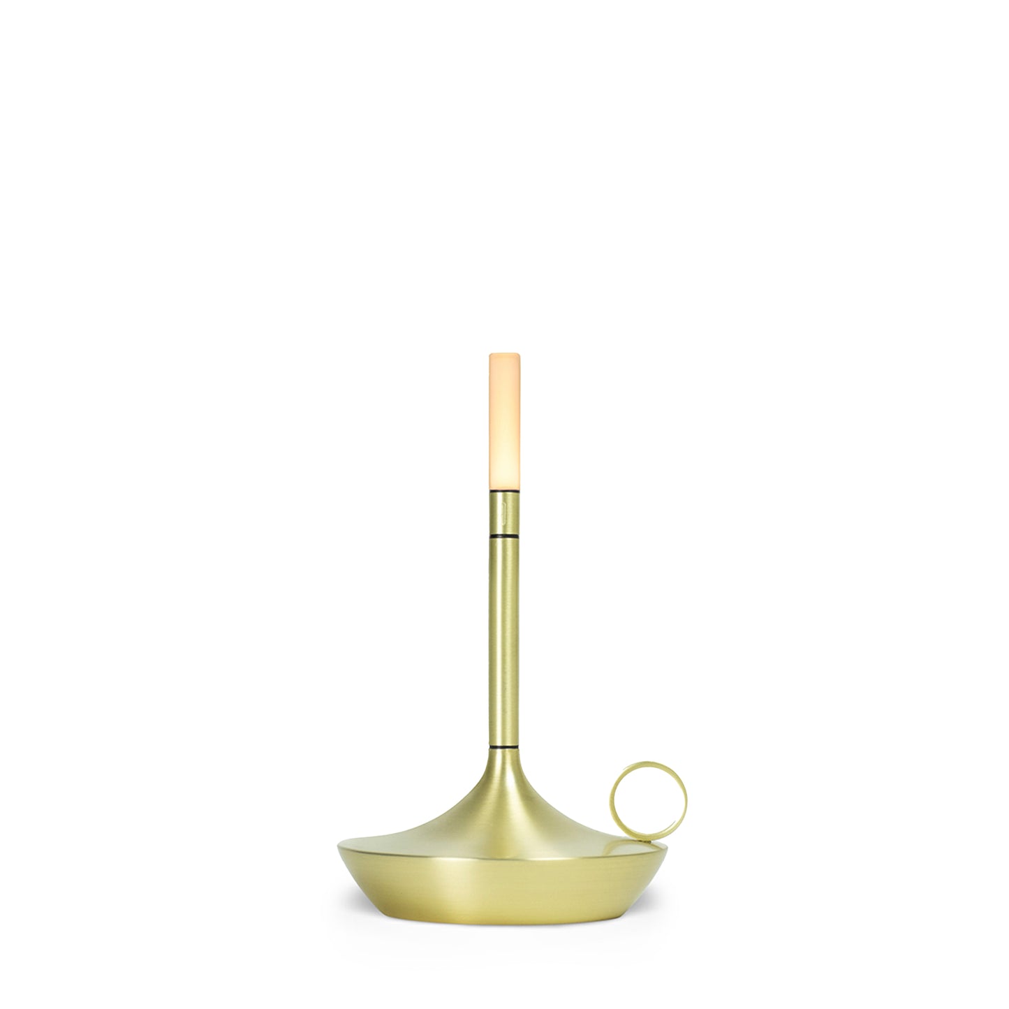 Wick Wick S Brass LED Candlestick Lamp LED Candlestick Lamp