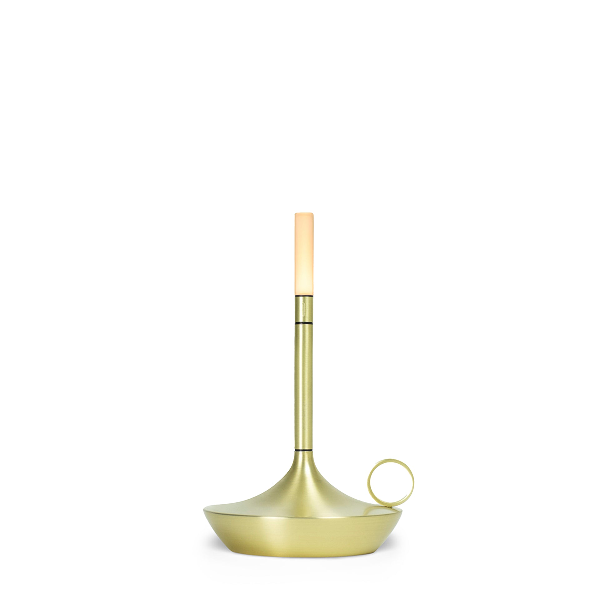Wick Wick S Brass LED Candlestick Lamp LED Candlestick Lamp