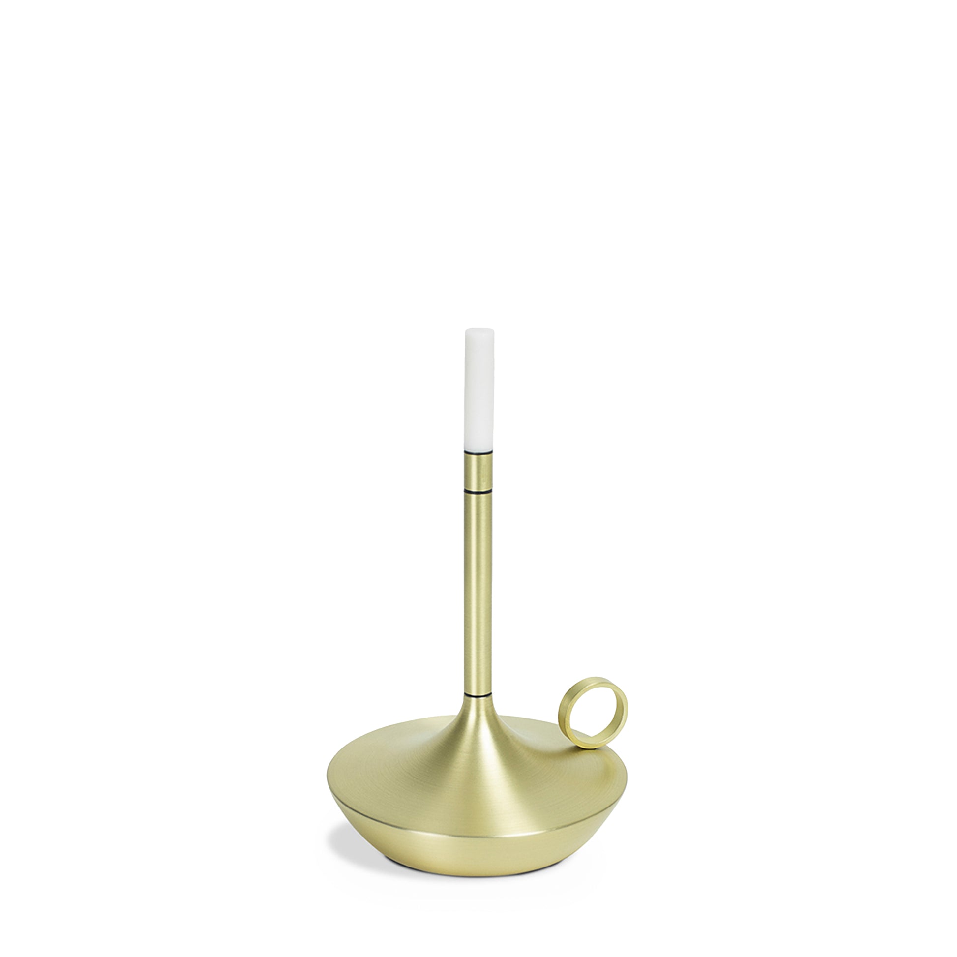 Wick Wick S Brass LED Candlestick Lamp LED Candlestick Lamp