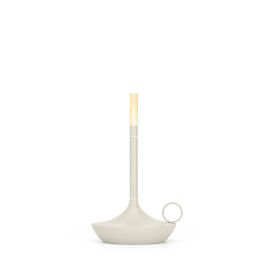 Wick Wick S Mist Gray LED Candlestick Lamp LED Candlestick Lamp