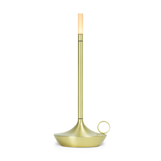 Wick Wick Brass LED Candlestick Lamp LED Candlestick Lamp