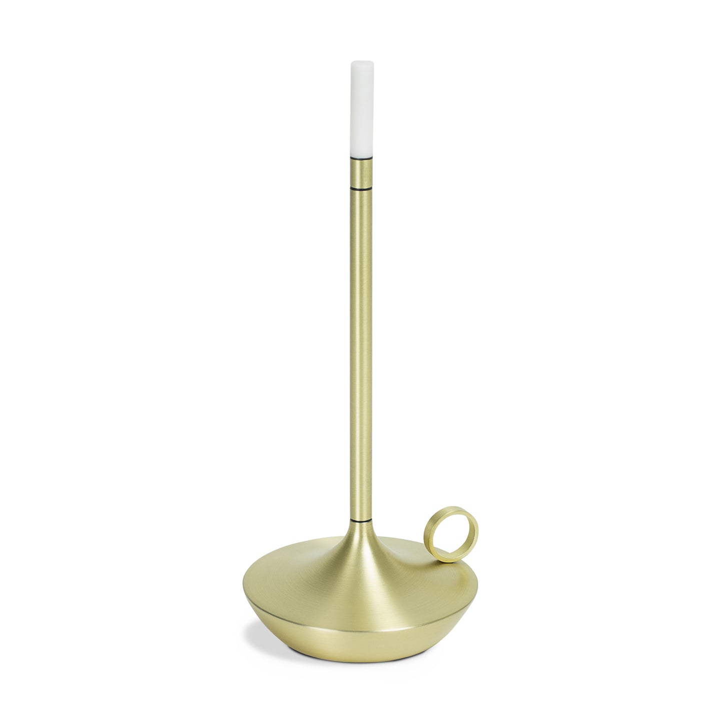 Wick Wick Brass LED Candlestick Lamp LED Candlestick Lamp