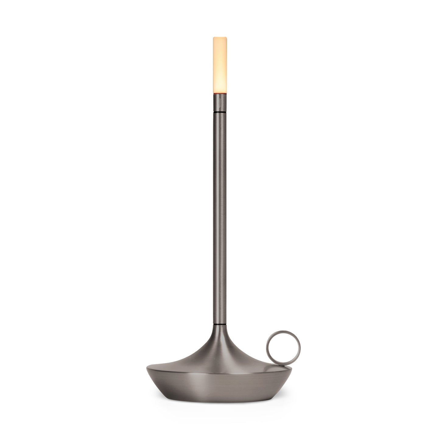 Wick Wick Graphite LED Candlestick Lamp LED Candlestick Lamp