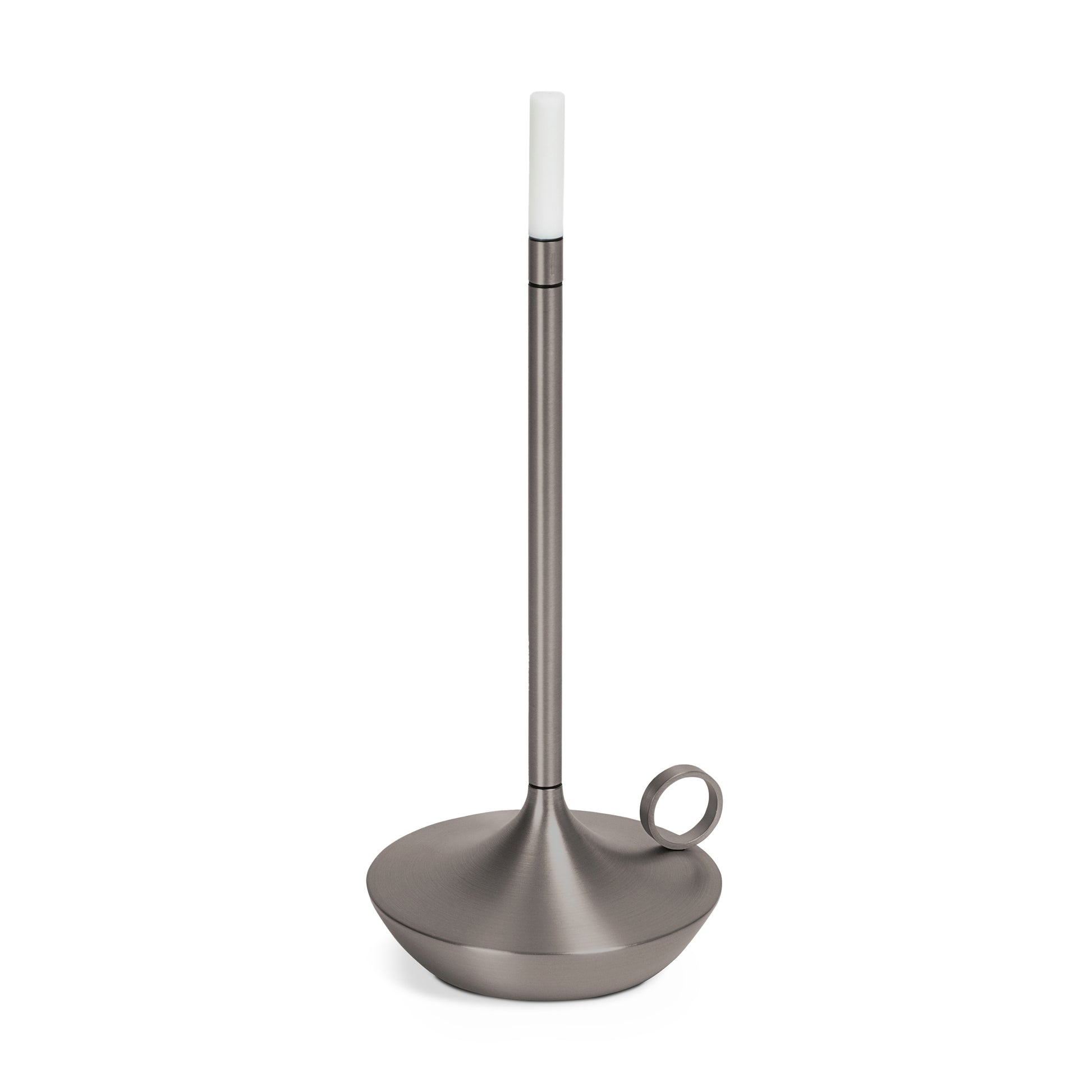 Wick Wick Graphite LED Candlestick Lamp LED Candlestick Lamp
