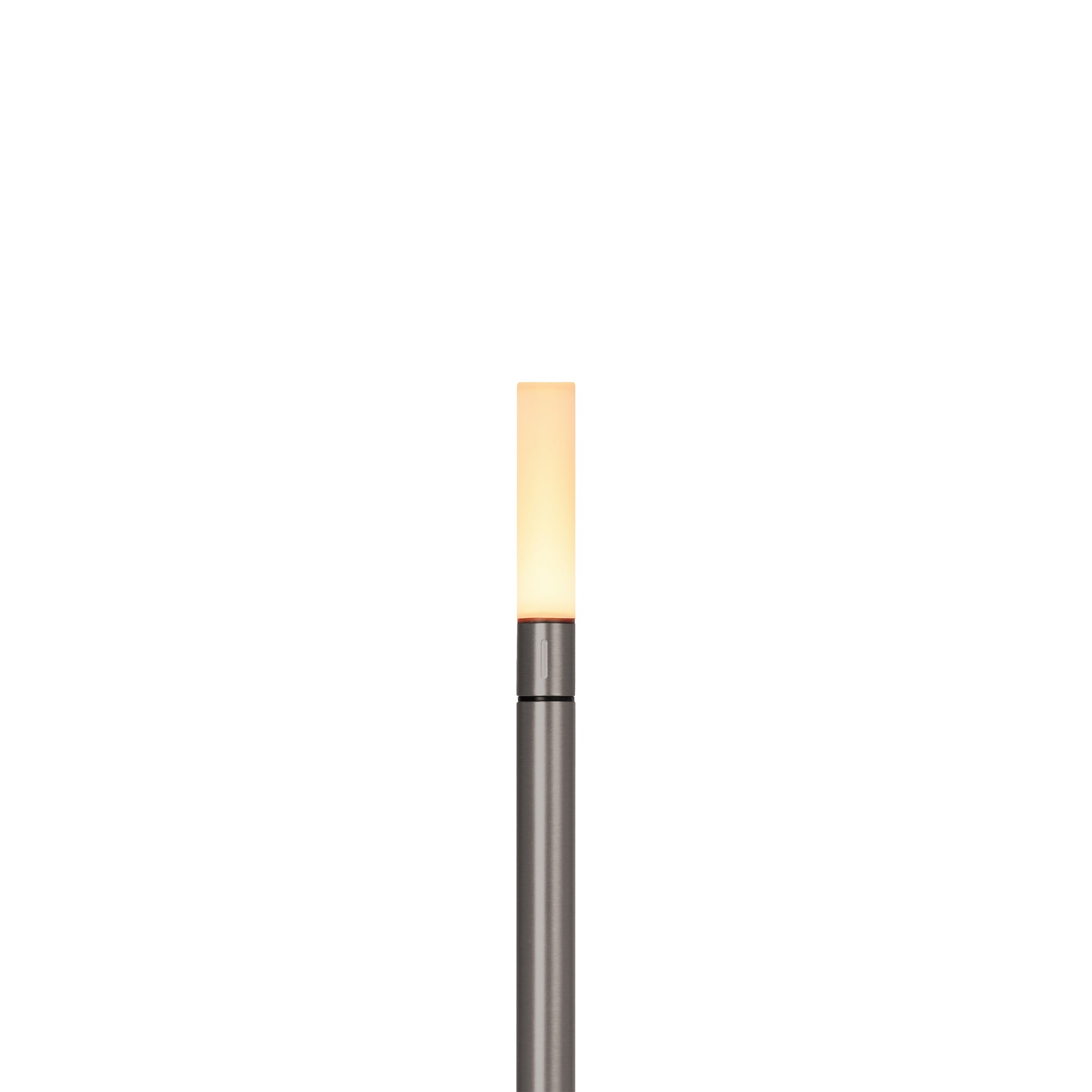 Wick Wick Graphite LED Candlestick Lamp LED Candlestick Lamp