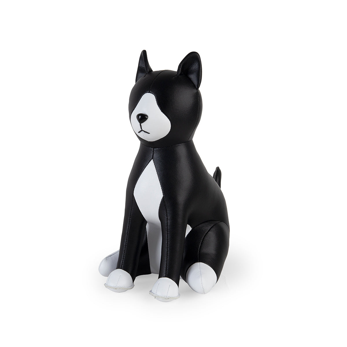 Zuny Bookend Cat Tuxedo Black