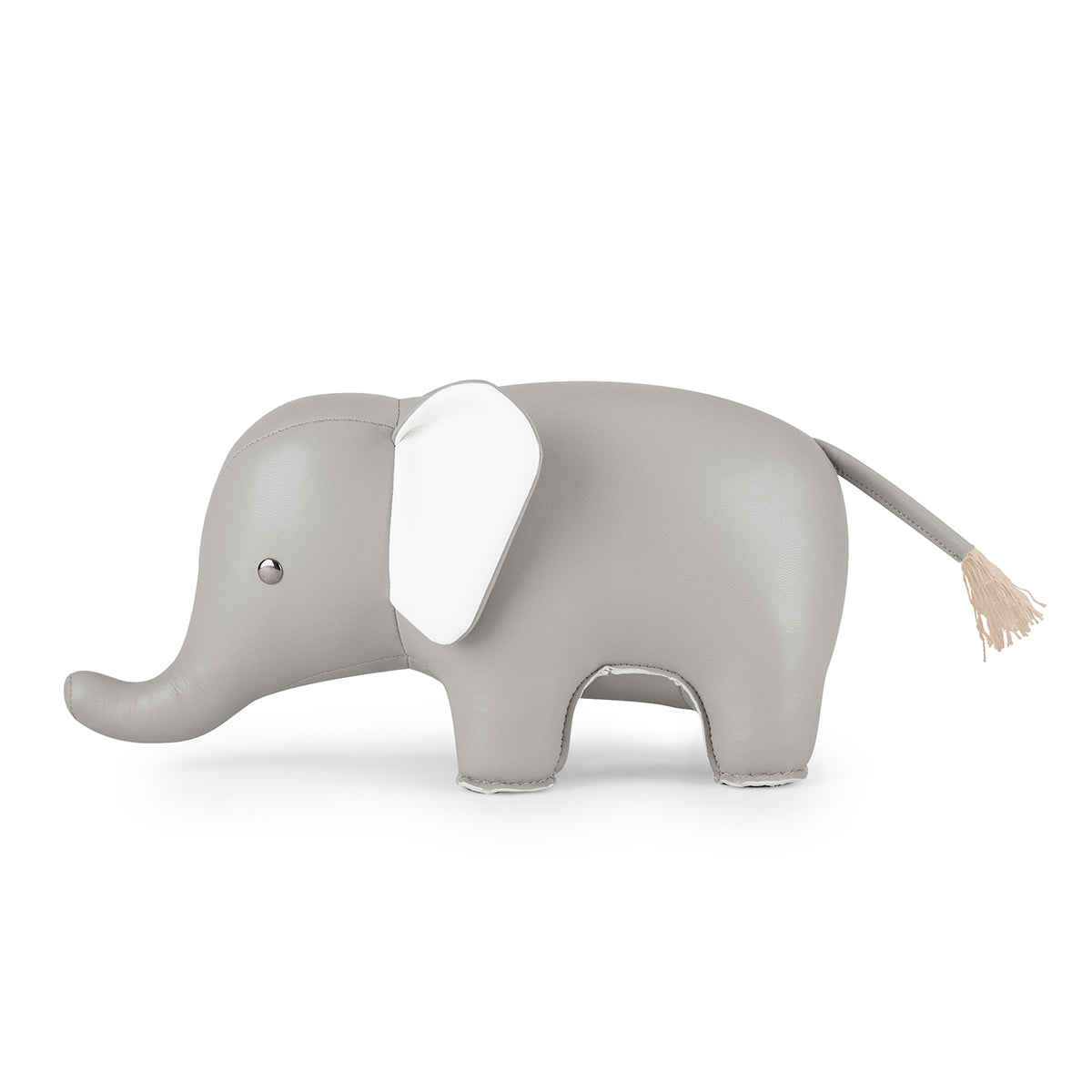 Bookend Classic Elephant Gray