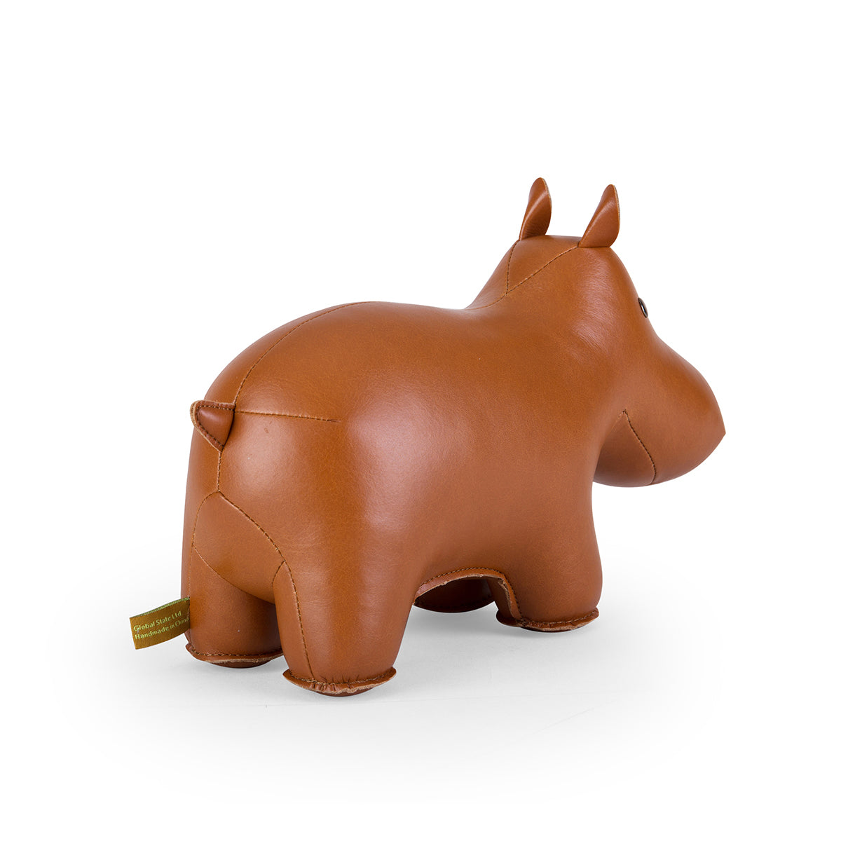 Zuny Bookend Classic Hippo Tan