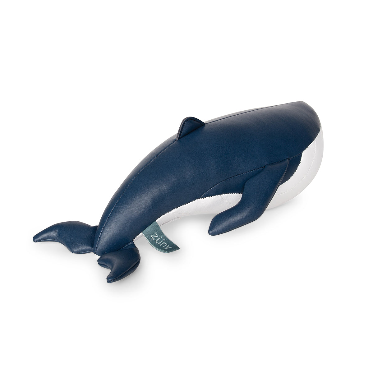 Bookend Whale Wave Midnight Blue