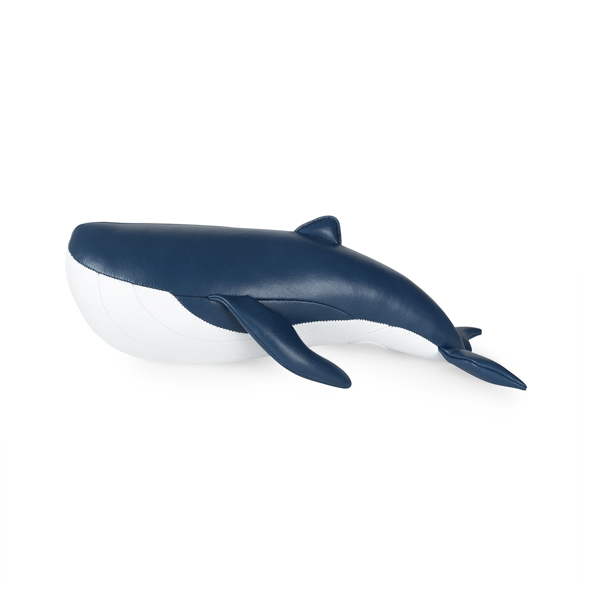 Bookend Whale Wave Midnight Blue